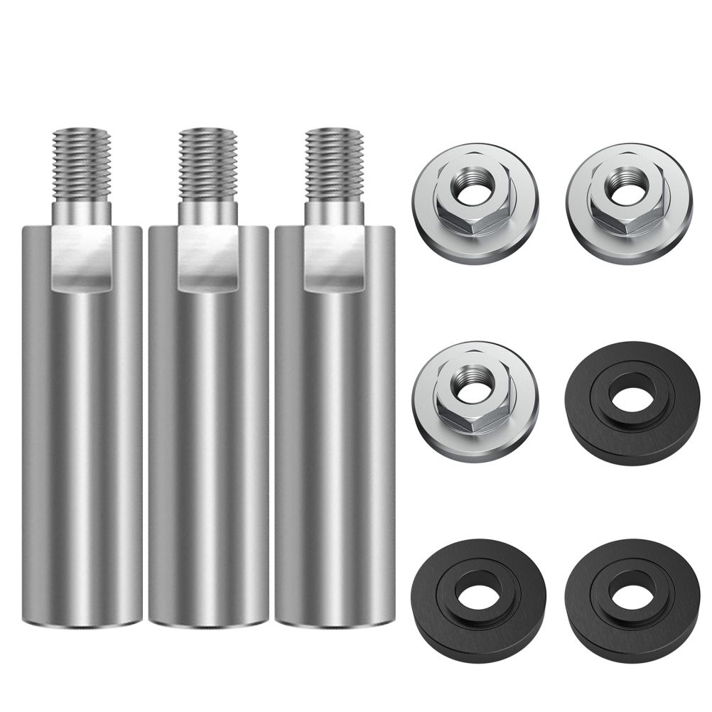 Angle Grinder Extension Connecting Rod Multipurpose Thread Rotary Polisher Extension Shaft with Flange Lock V1294-YM0523-10335221