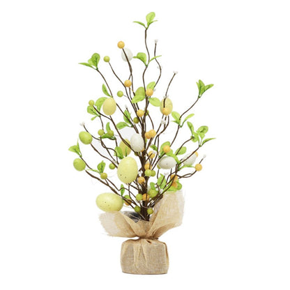 45cm LED Lights Easter Egg Decoration Tree Easter Decorations Eggs Tree Home Desk Decor Scene Shopping Mall V1294-YM0523-10335300