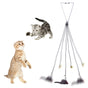 Automatic Cat Toy with Adjustable Elastic Rope Pet Toy Door Window Hanging Mouses Self Playing Toys for Cats V1294-YM0523-10335544