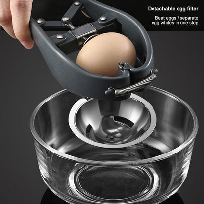 Stainless Steel Egg Opener Egg Separator Tool Manual Egg Opener Separator Kitchen Tools Accessories V1294-YM0523-10335550