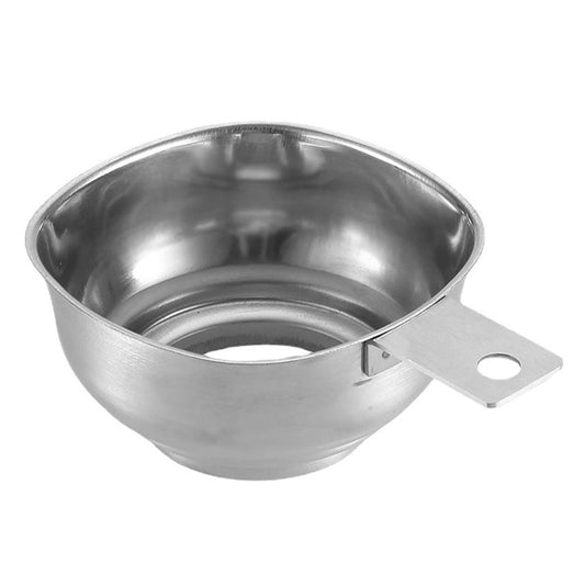 Large Opening Funnel Stainless Steel Jam Funnel Filling Aid Jam Funnel with Handle Protection for Jam Liquid V1294-YM0523-10335597