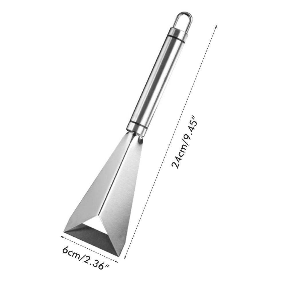 Stainless Steel Fruit Carving Cutter DIY Platter Decoration Triangular Shape Carving Tools with Durable V1294-YM0523-10335598