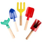 5 Pcs Kid Mini Gardening Tool Set Outdoor Plants DIY Tools Garden Planting Tool Kit for Children V1294-YM0523-10335704