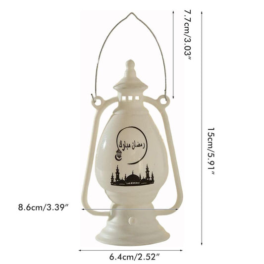 Ramadan Lamp Eid Electronic Candle Candlestick Wind Lamp for Home Party Decoration V1294-YM0523-10335743