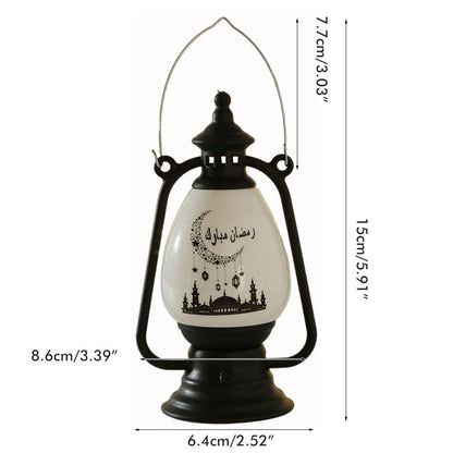 Ramadan Lamp Eid Electronic Candle Candlestick Wind Lamp for Home Party Decoration V1294-YM0523-10335744