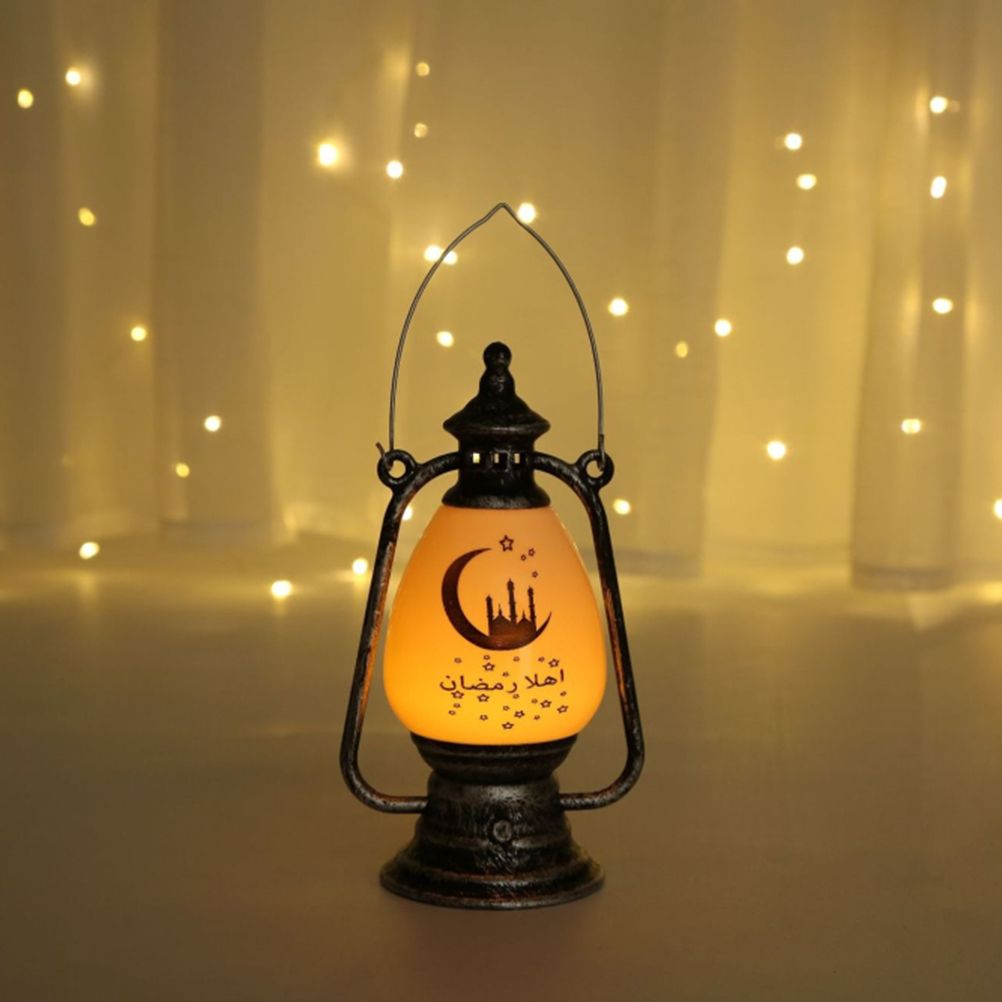 Ramadan Lamp Eid Electronic Candle Candlestick Wind Lamp for Home Party Decoration V1294-YM0523-10335744