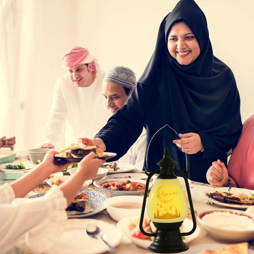 Ramadan Lamp Eid Electronic Candle Candlestick Wind Lamp for Home Party Decoration V1294-YM0523-10335744