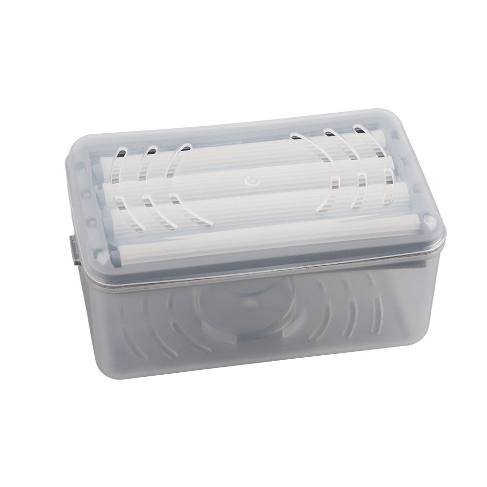 Multifunctional Soap Box with Bubbler Soap Tray Soap Saver Case for Bathroom Gym Business Trip V1294-YM0523-10335771