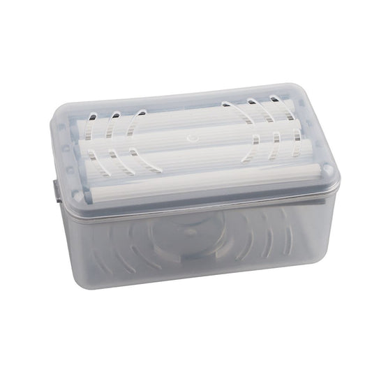 Multifunctional Soap Box with Bubbler Soap Tray Soap Saver Case for Bathroom Gym Business Trip V1294-YM0523-10335771