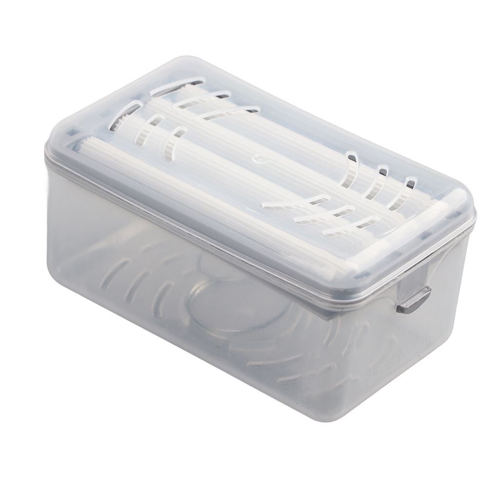 Multifunctional Soap Box with Bubbler Soap Tray Soap Saver Case for Bathroom Gym Business Trip V1294-YM0523-10335771