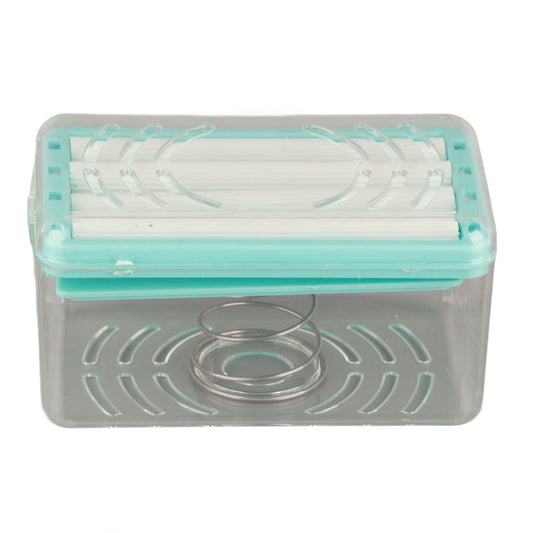 Multifunctional Soap Box with Bubbler Soap Tray Soap Saver Case for Bathroom Gym Business Trip V1294-YM0523-10335772
