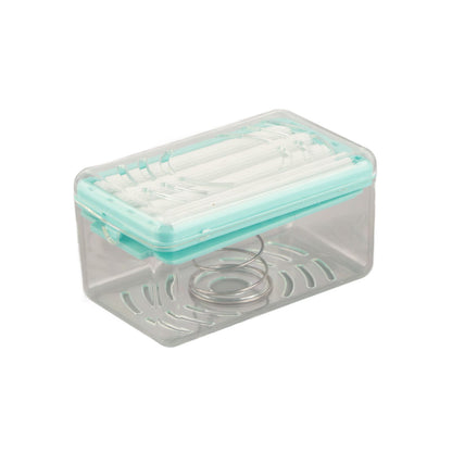 Multifunctional Soap Box with Bubbler Soap Tray Soap Saver Case for Bathroom Gym Business Trip V1294-YM0523-10335772