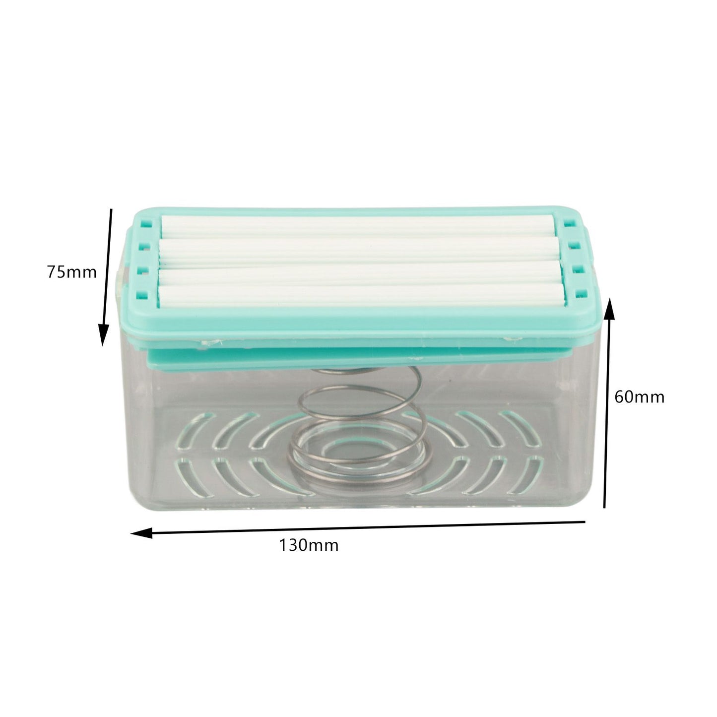 Multifunctional Soap Box with Bubbler Soap Tray Soap Saver Case for Bathroom Gym Business Trip V1294-YM0523-10335772