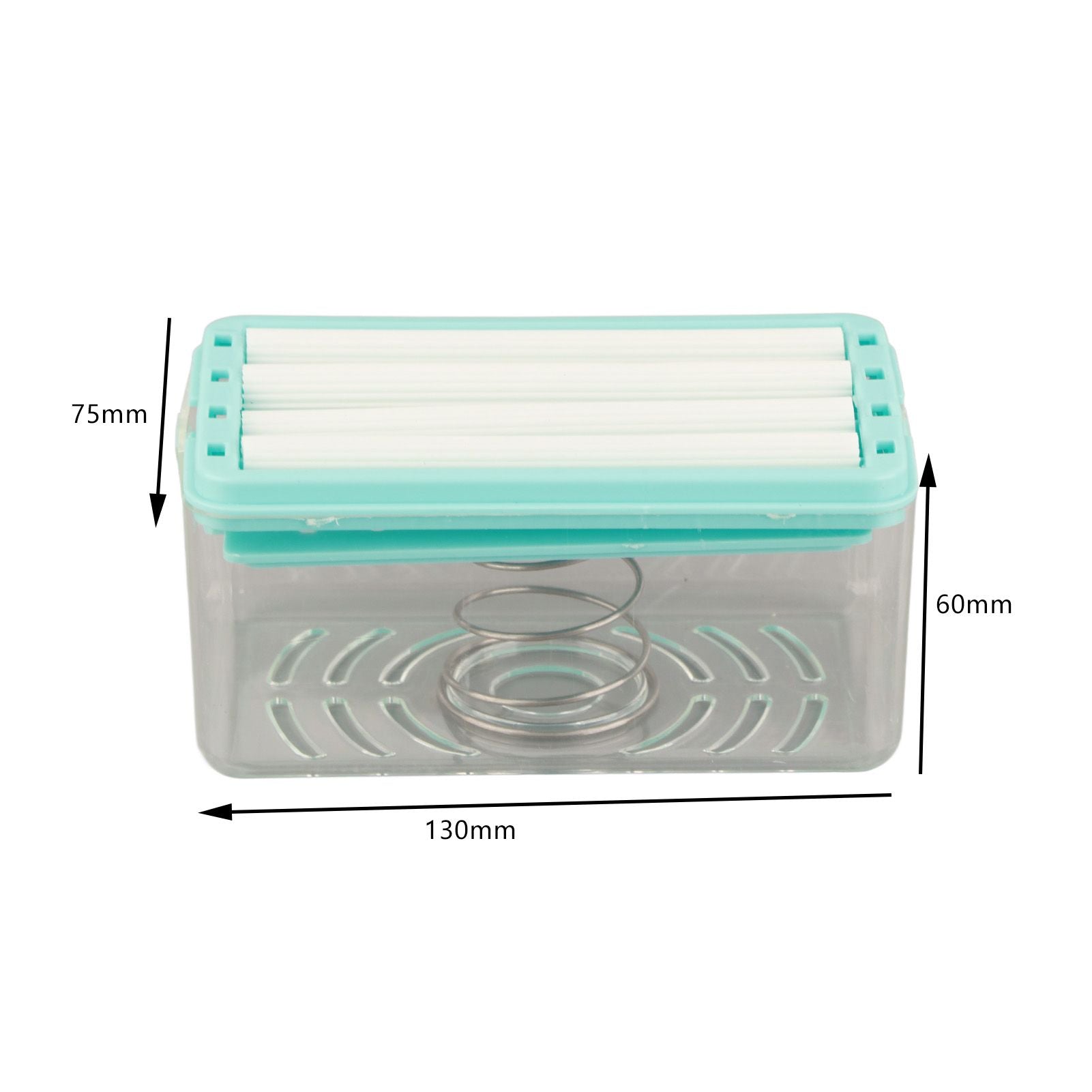 Multifunctional Soap Box with Bubbler Soap Tray Soap Saver Case for Bathroom Gym Business Trip V1294-YM0523-10335772