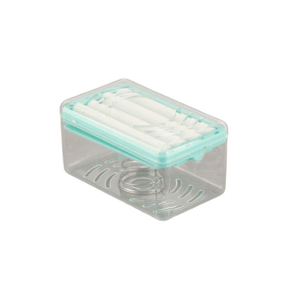 Multifunctional Soap Box with Bubbler Soap Tray Soap Saver Case for Bathroom Gym Business Trip V1294-YM0523-10335772