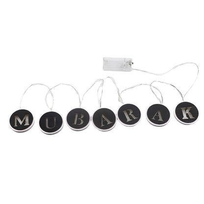 Ramadan LED String Light Decoration Wooden Hollow Letters Pendant for Ramadan Eid Mubarak Home Decor V1294-YM0523-10335794