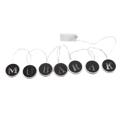 Ramadan LED String Light Decoration Wooden Hollow Letters Pendant for Ramadan Eid Mubarak Home Decor V1294-YM0523-10335794