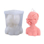 DIY Silicone Candle Mold 3D Silicone Casting Candle Mould Candle Making Mould Lady Body Shape Silicone Mold V1294-YM0523-10335800