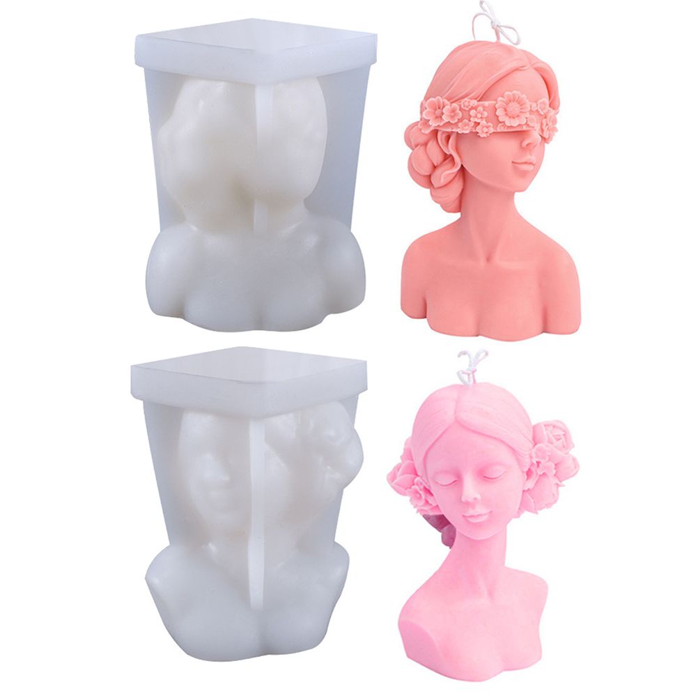 DIY Silicone Candle Mold 3D Silicone Casting Candle Mould Candle Making Mould Lady Body Shape Silicone Mold V1294-YM0523-10335800