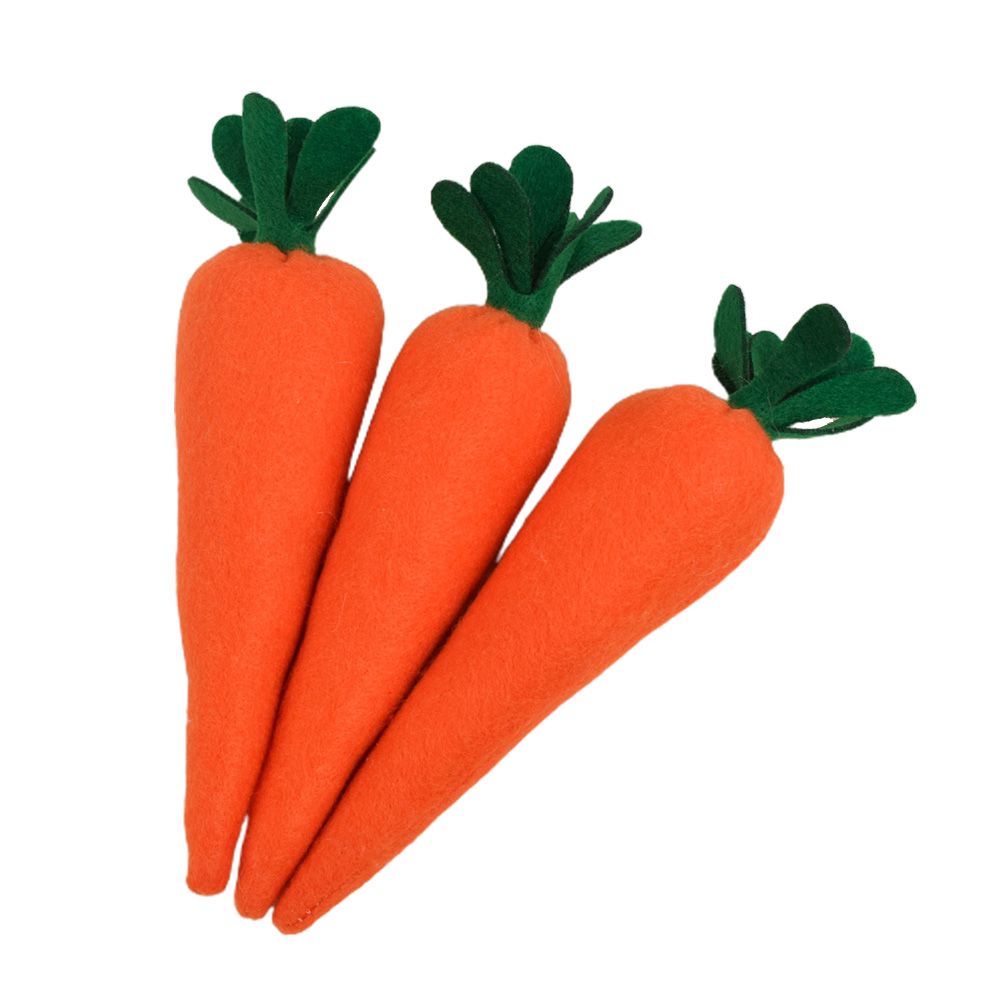Easter Carrot Ornaments Simulation Carrot Decoration Artificial Carrot Decors for Hanging on Wall Window or V1294-YM0523-10336004