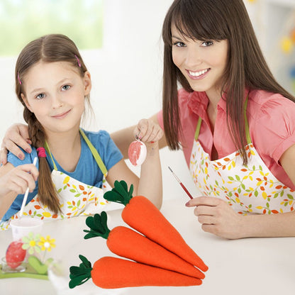 Easter Carrot Ornaments Simulation Carrot Decoration Artificial Carrot Decors for Hanging on Wall Window or V1294-YM0523-10336004