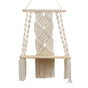 Boho Macrame Wall Hanging Shelf Macrame Wall Decor Woven Tassel Tapestry Wall Shelf Handmade Cotton Rope V1294-YM0523-10336076