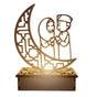 Wooden LED Lamp Ramadan Decoration Portable Eid Ramadan LED Night Light Table Ornament Ideal for Eid Ramadan V1294-YM0523-10336082