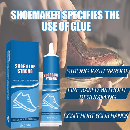 50mL Strong Shoe Glue Multi Purpose Waterproof Shoe Restores Glue Sneakers Leather Shoes Glue Adhesive V1294-YM0523-10336131