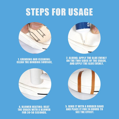50mL Strong Shoe Glue Multi Purpose Waterproof Shoe Restores Glue Sneakers Leather Shoes Glue Adhesive V1294-YM0523-10336131