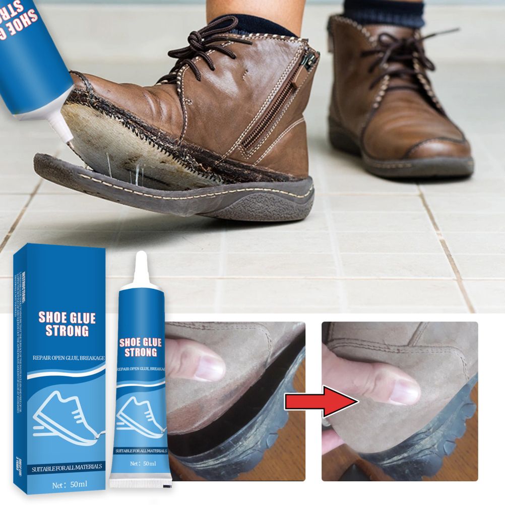 50mL Strong Shoe Glue Multi Purpose Waterproof Shoe Restores Glue Sneakers Leather Shoes Glue Adhesive V1294-YM0523-10336131