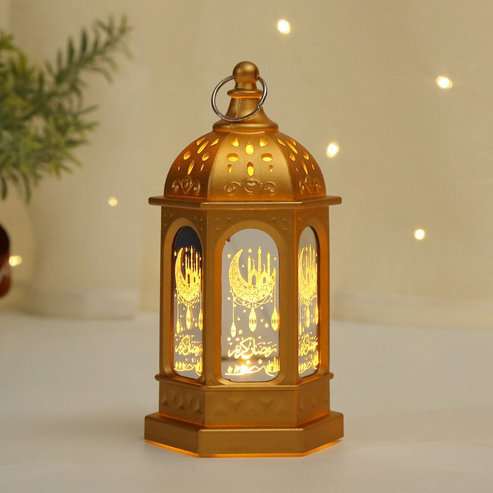 Ramadan Lantern Festival LED Electronic Night Light Decoration Table Lamp Ramadan Decoration LED Eid Mubarak V1294-YM0523-10336871