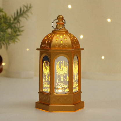 Ramadan Lantern Festival LED Electronic Night Light Decoration Table Lamp Ramadan Decoration LED Eid Mubarak V1294-YM0523-10336871