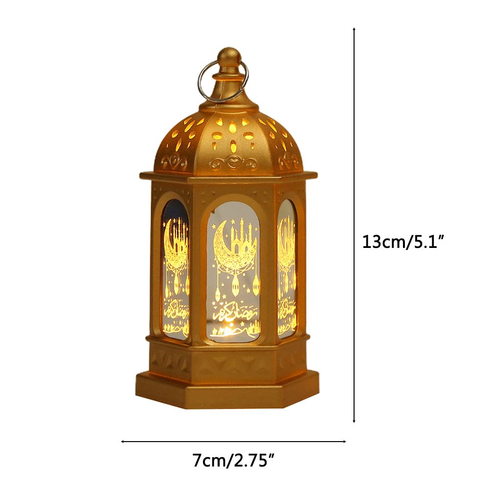 Ramadan Lantern Festival LED Electronic Night Light Decoration Table Lamp Ramadan Decoration LED Eid Mubarak V1294-YM0523-10336871