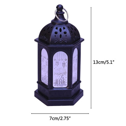 Ramadan Lantern Festival LED Electronic Night Light Decoration Table Lamp Ramadan Decoration LED Eid Mubarak V1294-YM0523-10336872