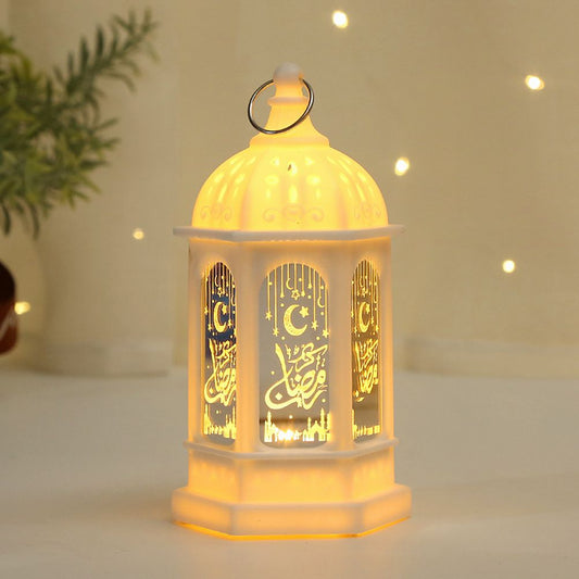 Ramadan Lantern Festival LED Electronic Night Light Decoration Table Lamp Ramadan Decoration LED Eid Mubarak V1294-YM0523-10336874