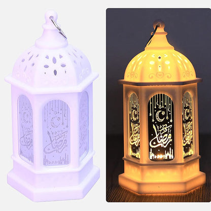 Ramadan Lantern Festival LED Electronic Night Light Decoration Table Lamp Ramadan Decoration LED Eid Mubarak V1294-YM0523-10336874