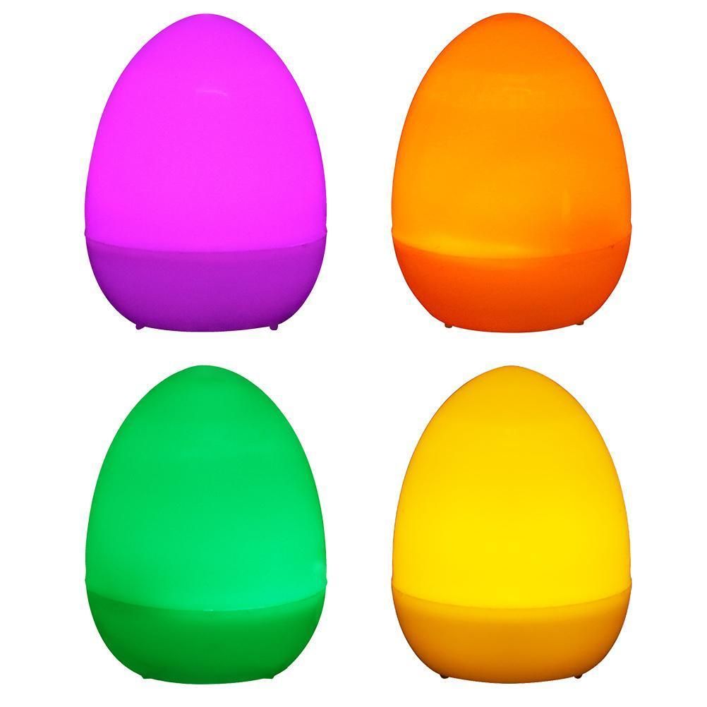 12Pcs Easter LED Luminous Egg Battery Operated Easter Simulation Decoration for Home Living Room Garden V1294-YM0523-10336899