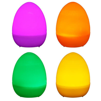 12Pcs Easter LED Luminous Egg Battery Operated Easter Simulation Decoration for Home Living Room Garden V1294-YM0523-10336899