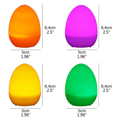 12Pcs Easter LED Luminous Egg Battery Operated Easter Simulation Decoration for Home Living Room Garden V1294-YM0523-10336899