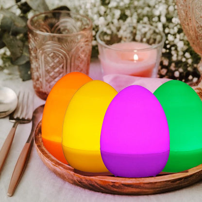 12Pcs Easter LED Luminous Egg Battery Operated Easter Simulation Decoration for Home Living Room Garden V1294-YM0523-10336899