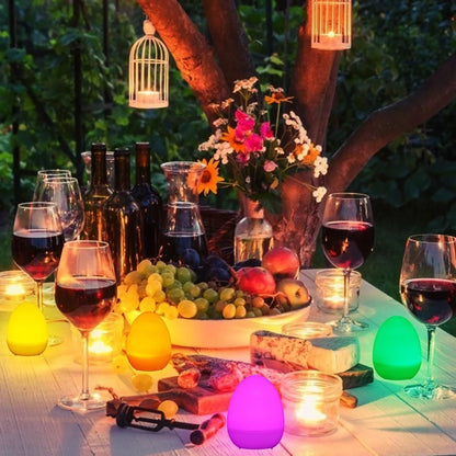 12Pcs Easter LED Luminous Egg Battery Operated Easter Simulation Decoration for Home Living Room Garden V1294-YM0523-10336899