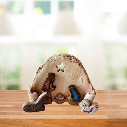 Christian Nativity Resin Ornaments Decorations Nativity Scene Handicraft Easter Table Decorations V1294-YM0523-10337034