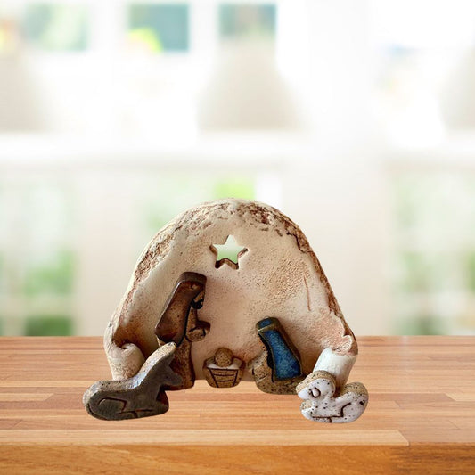 Christian Nativity Resin Ornaments Decorations Nativity Scene Handicraft Easter Table Decorations V1294-YM0523-10337034