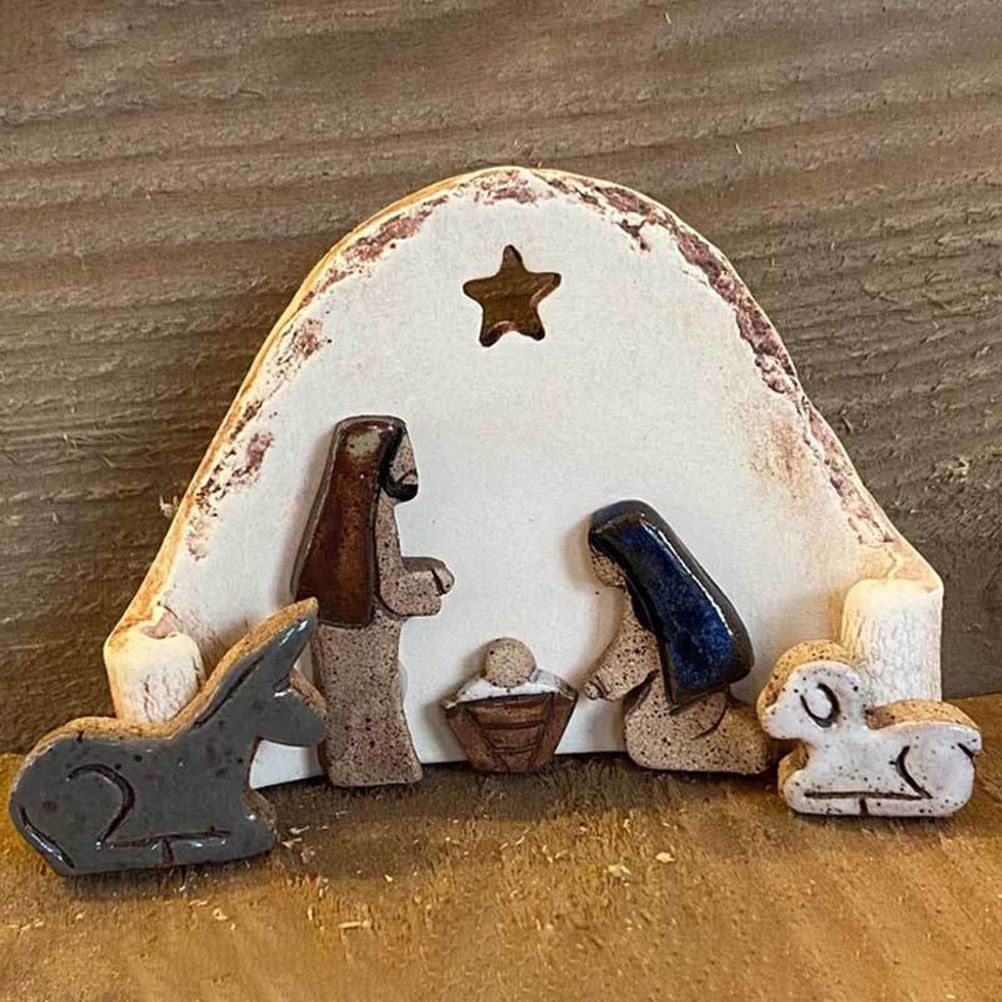 Christian Nativity Resin Ornaments Decorations Nativity Scene Handicraft Easter Table Decorations V1294-YM0523-10337034