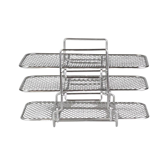Dual Air Fryer Rack Compatible for Ninja Multi Layered Dehydrator Racks 304 Stainless Steel Dual Air Fryer V1294-YM0523-10337157