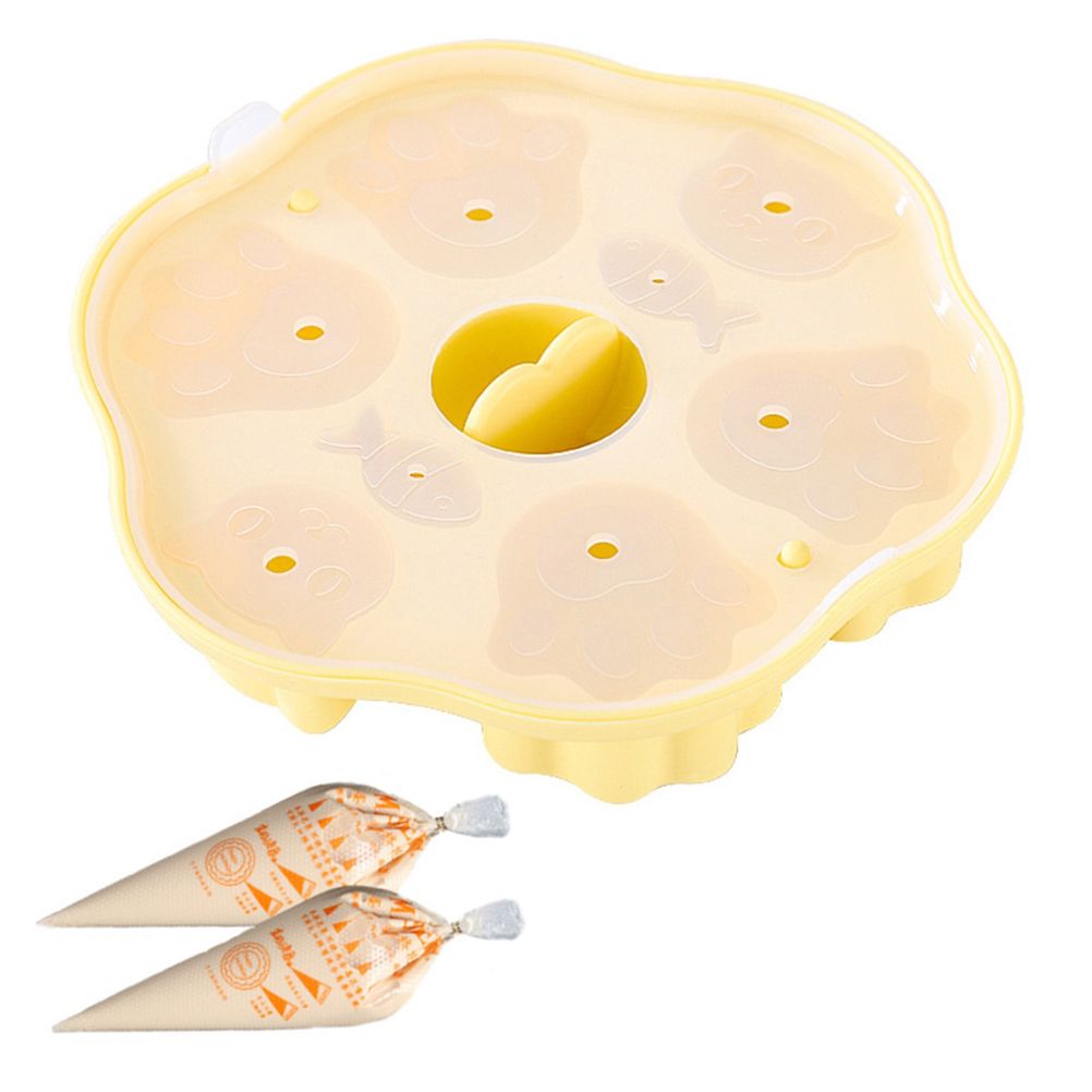 Silicone Steamed Cake Mold Multi Cavity Pastry Food Cute Mould DIY Non Stick Mould Set for Baby Kitchen V1294-YM0523-10337379