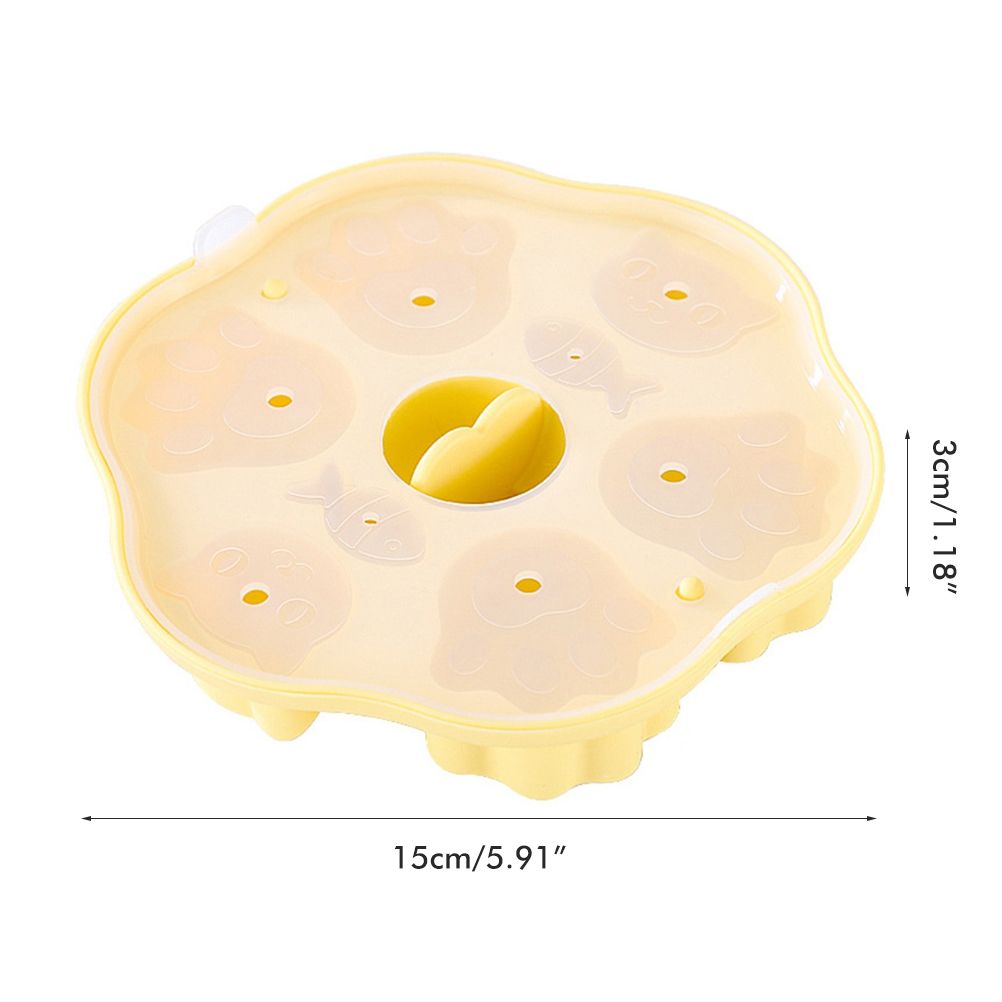 Silicone Steamed Cake Mold Multi Cavity Pastry Food Cute Mould DIY Non Stick Mould Set for Baby Kitchen V1294-YM0523-10337379