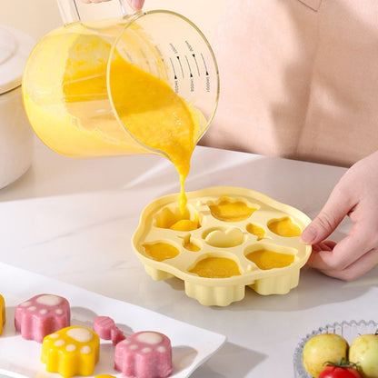 Silicone Steamed Cake Mold Multi Cavity Pastry Food Cute Mould DIY Non Stick Mould Set for Baby Kitchen V1294-YM0523-10337379