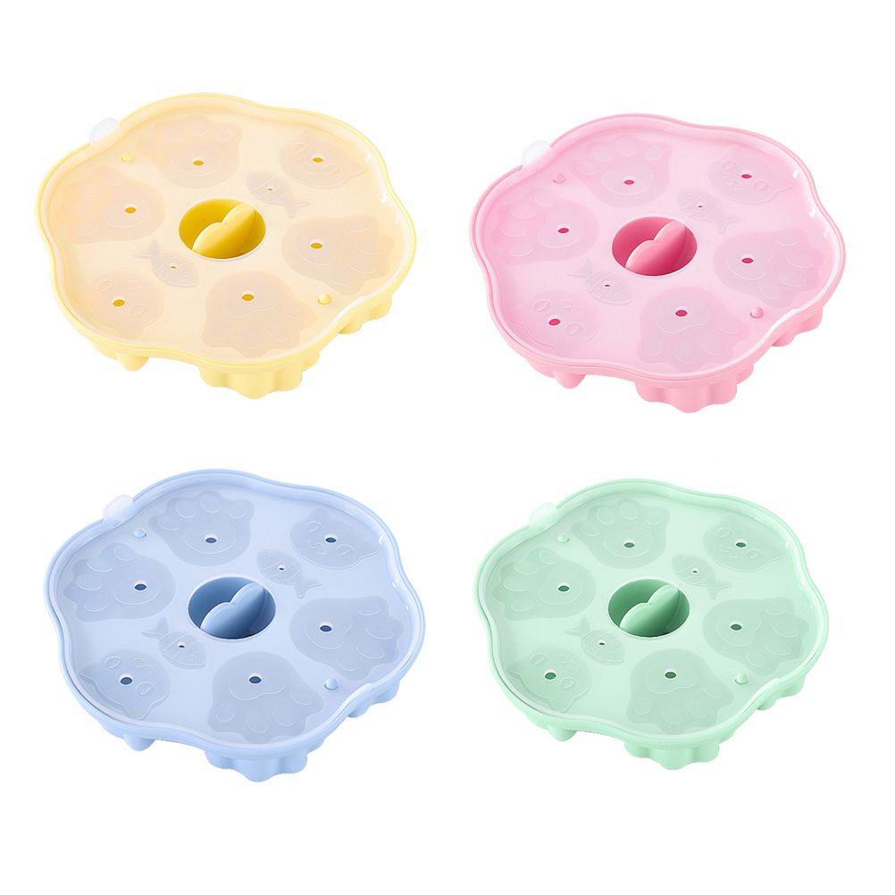 Silicone Steamed Cake Mold Multi Cavity Pastry Food Cute Mould DIY Non Stick Mould Set for Baby Kitchen V1294-YM0523-10337379