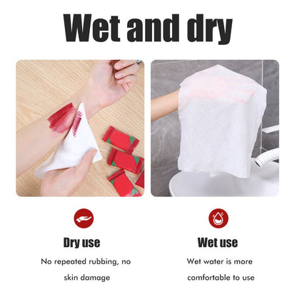100Pcs One Time Compressed Towel Portable Travel Cotton Face Towel Outdoor Makeup Moistened Tissues V1294-YM0523-10337528